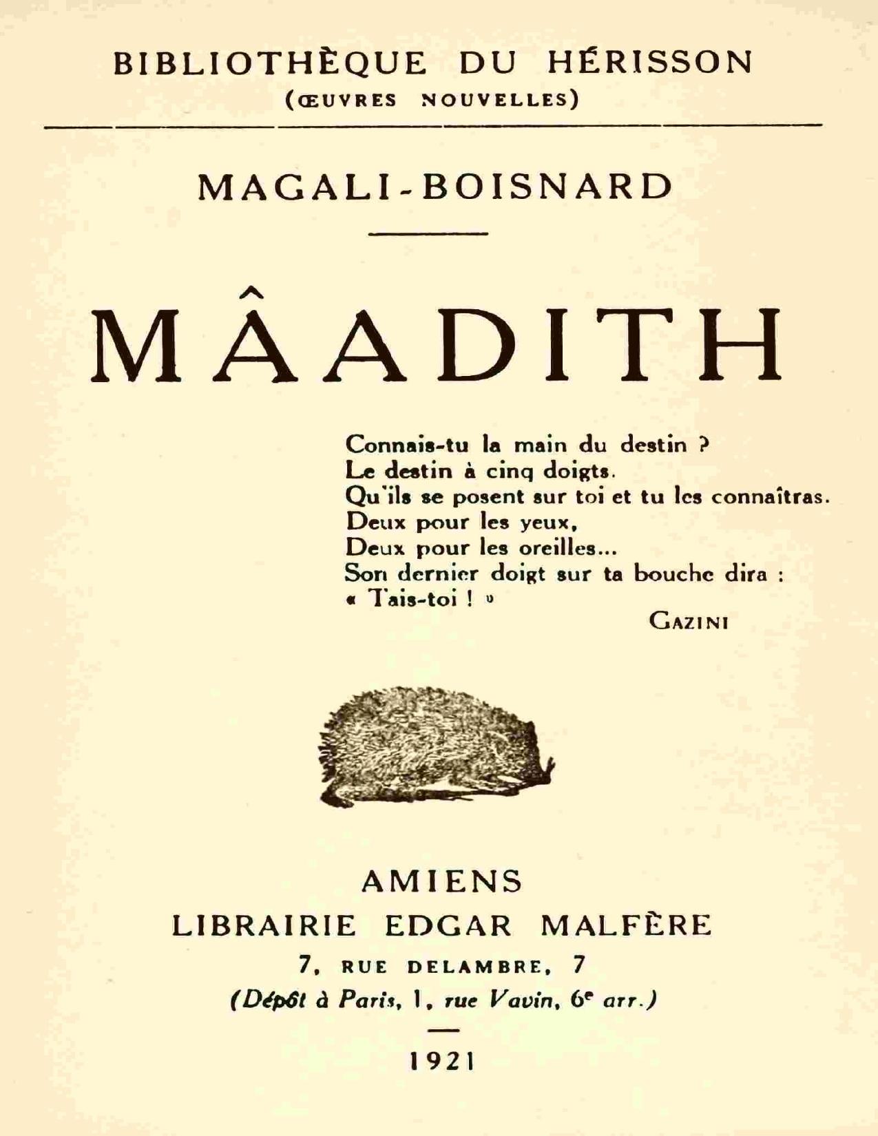 Maadith
