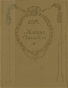 Madame Corentine, couverture du livre