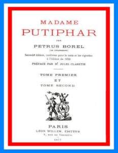 Madame Putiphar, vol 1 e 2, couverture du livre