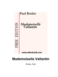 Mademoiselle Vallantin by Paul Reider, book cover
