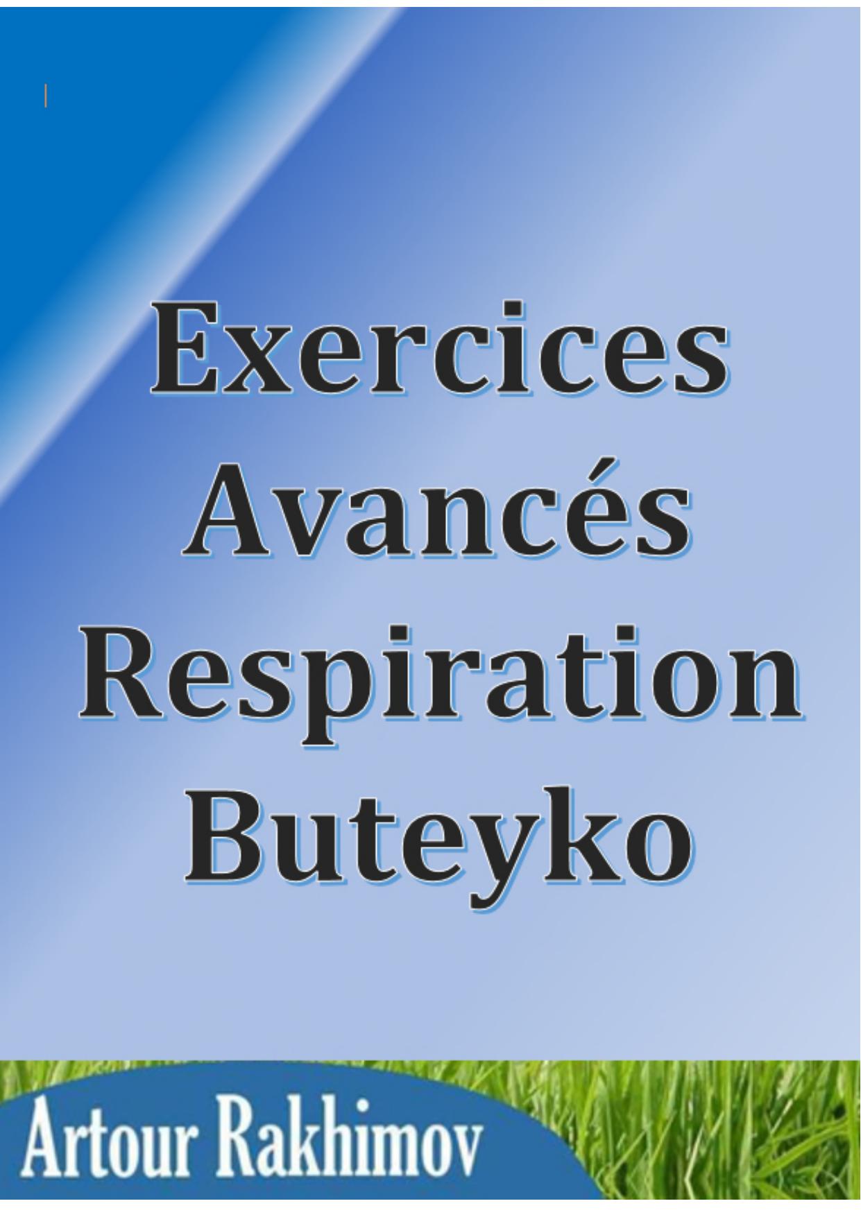 Microsoft Word Exercices Avances De La Respiration Buteyko