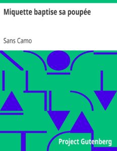 Miquette baptise sa poupée by Sans Camo, book cover