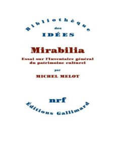 Mirabilia, couverture du livre