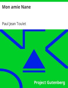 Mon amie Nane, couverture du livre