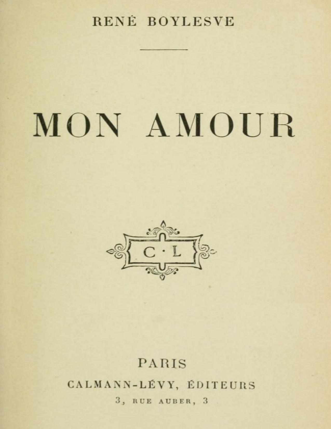 Mon Amour