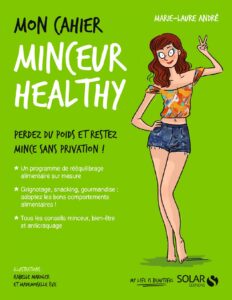Mon cahier Minceur healthy, couverture du livre
