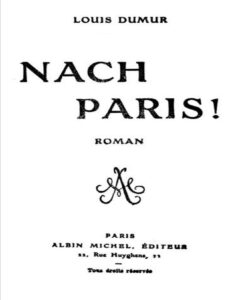 Nach Paris Roman
