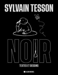 Noir. Textes et dessins, couverture du livre
