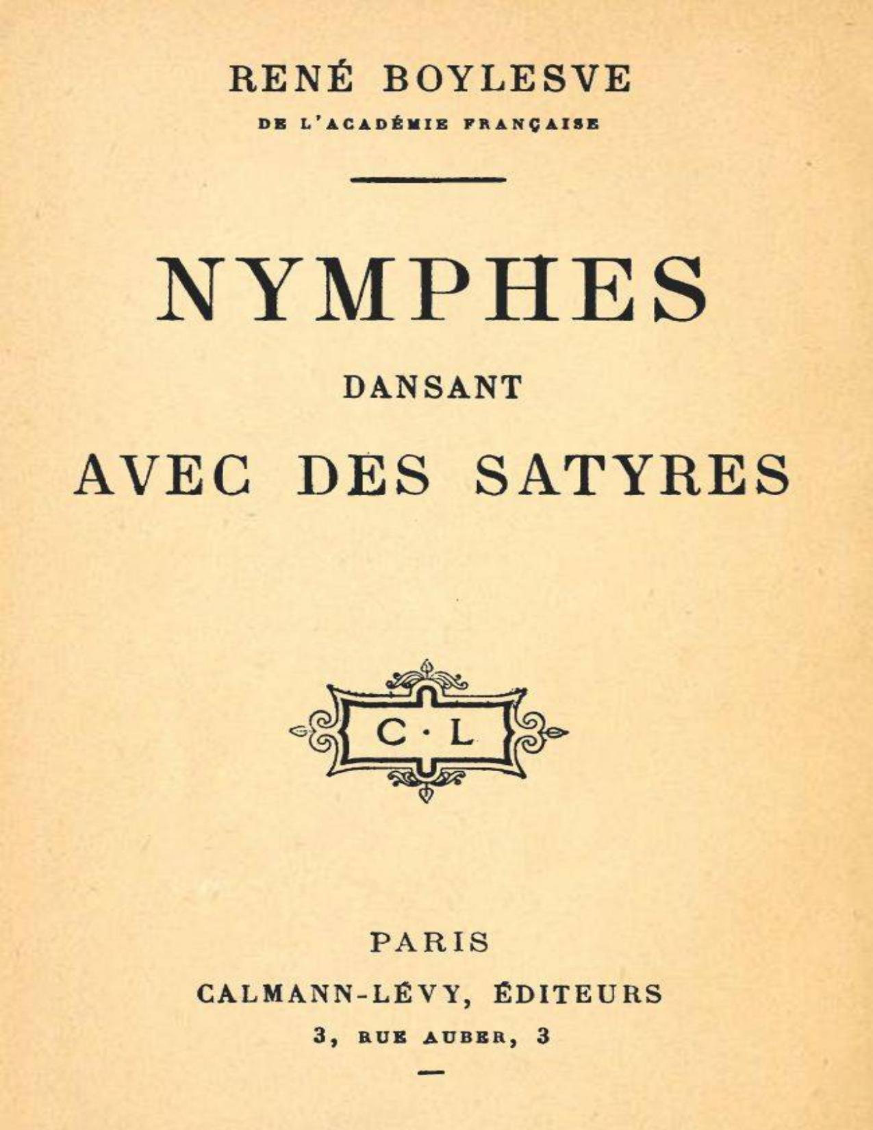 Nymphes Dansant Avec Des Satyres