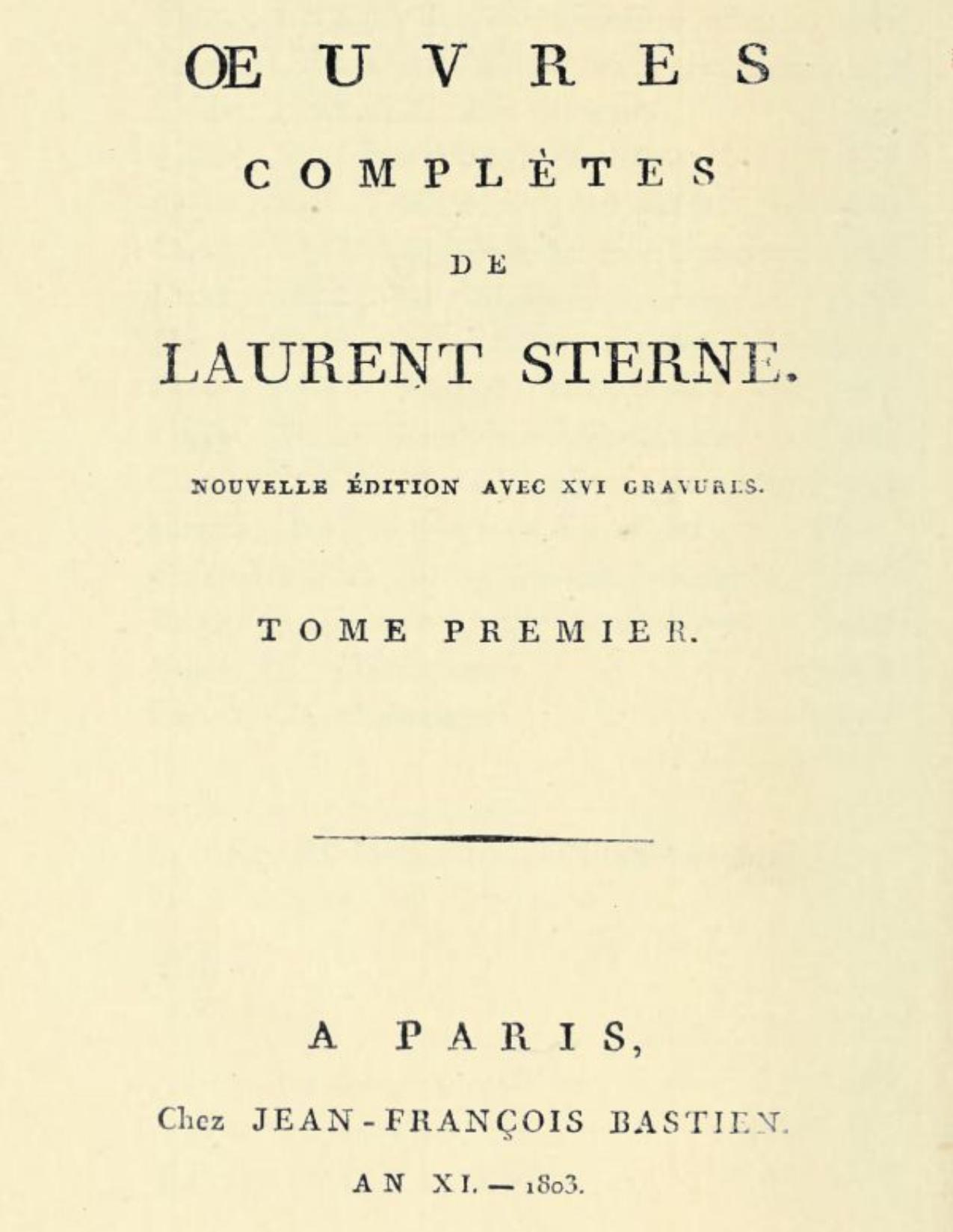 Oeuvres Completes Tome 1