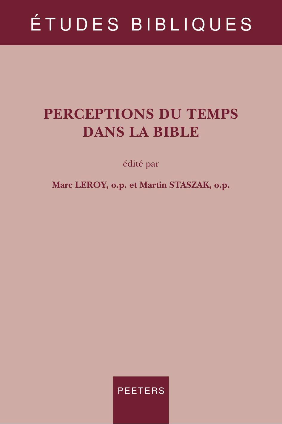 Perceptions Du Temps Dans La Bible