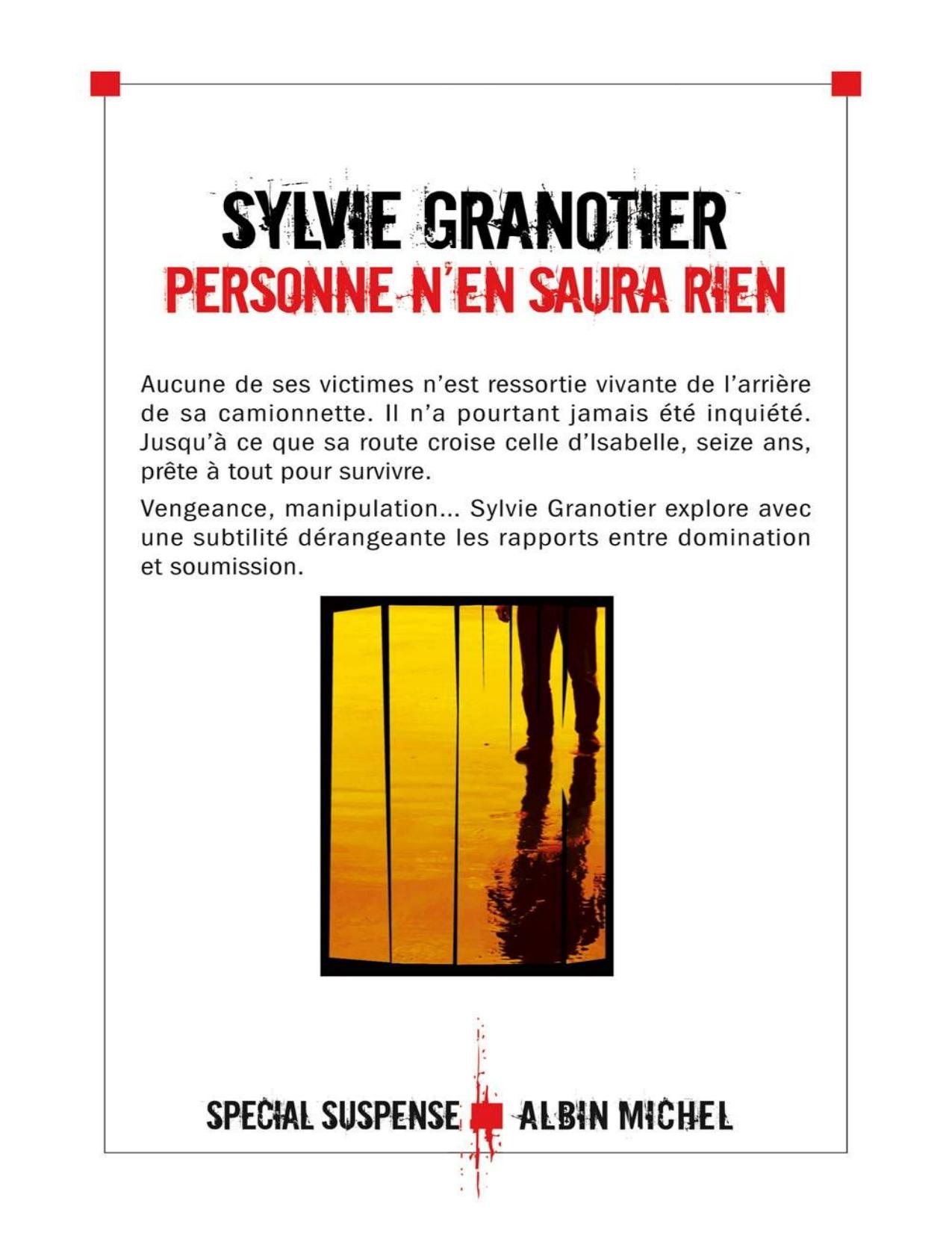 Personne Nen Saura Rien