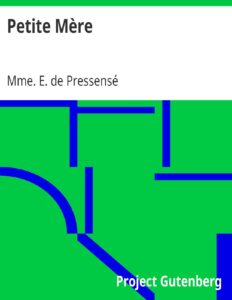 Petite Mère, couverture du livre
