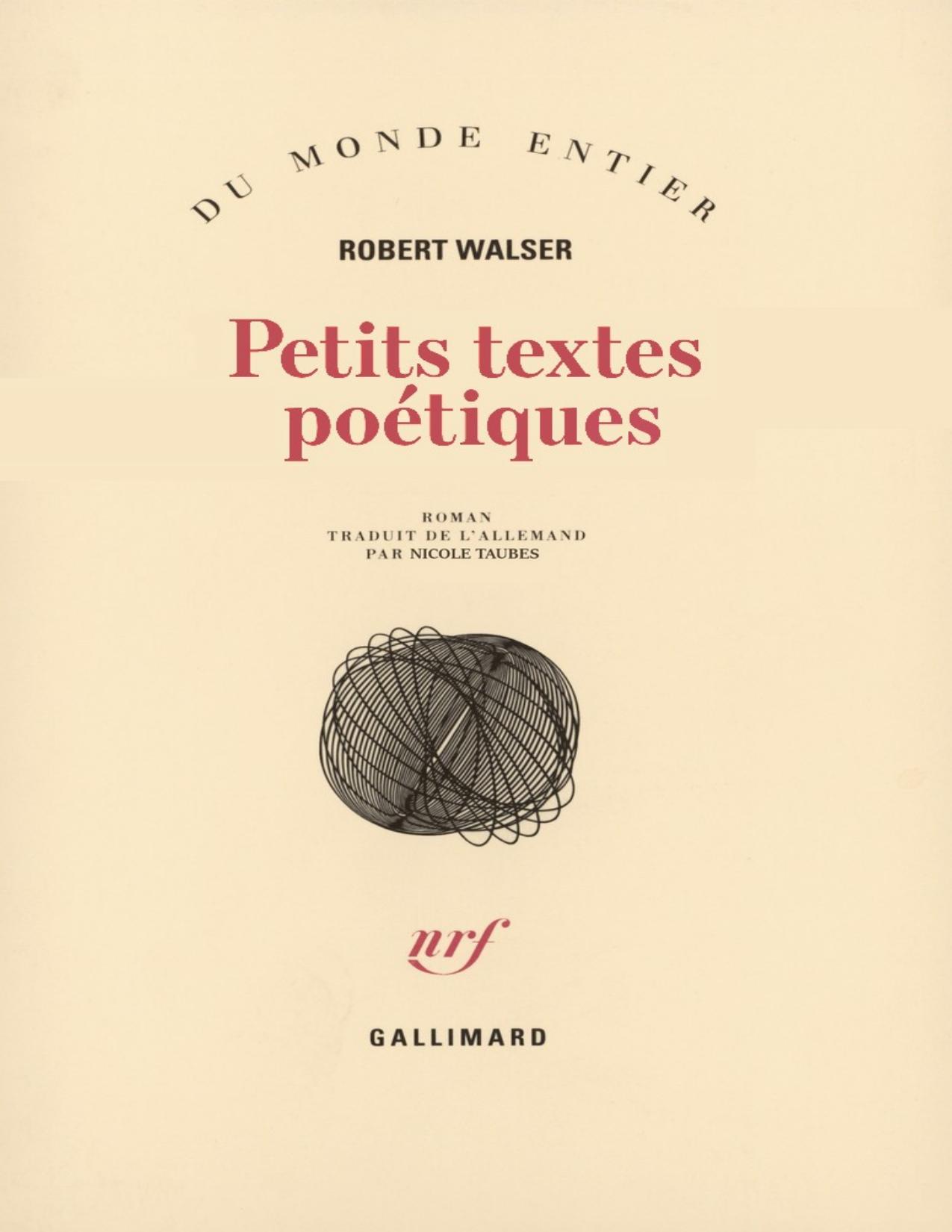 Petits Textes Poetiques
