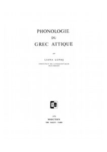 Phonologie Du Gr