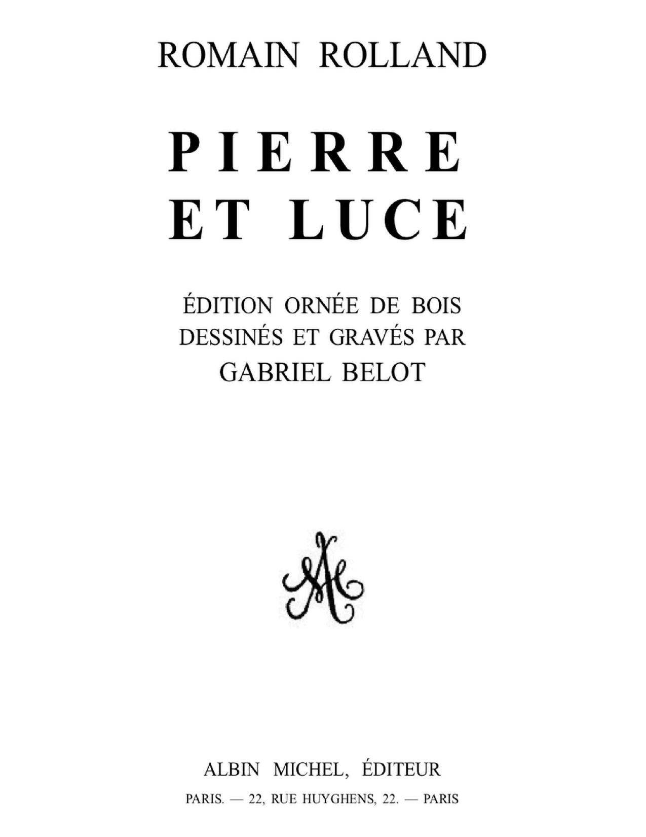 Pierre Et Luce