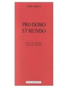 Pro Domo Et Mundo