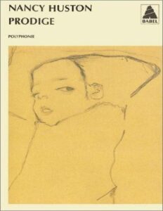 Prodige, couverture du livre