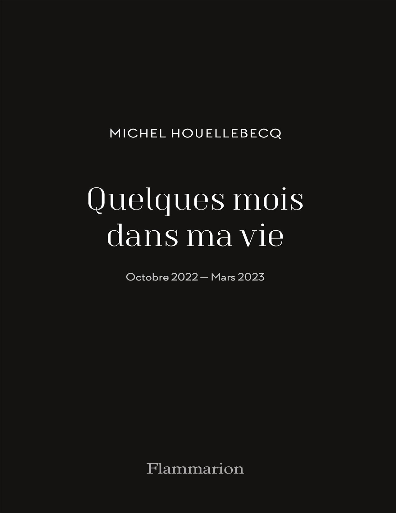 Quelques Mois Dans Ma Vie