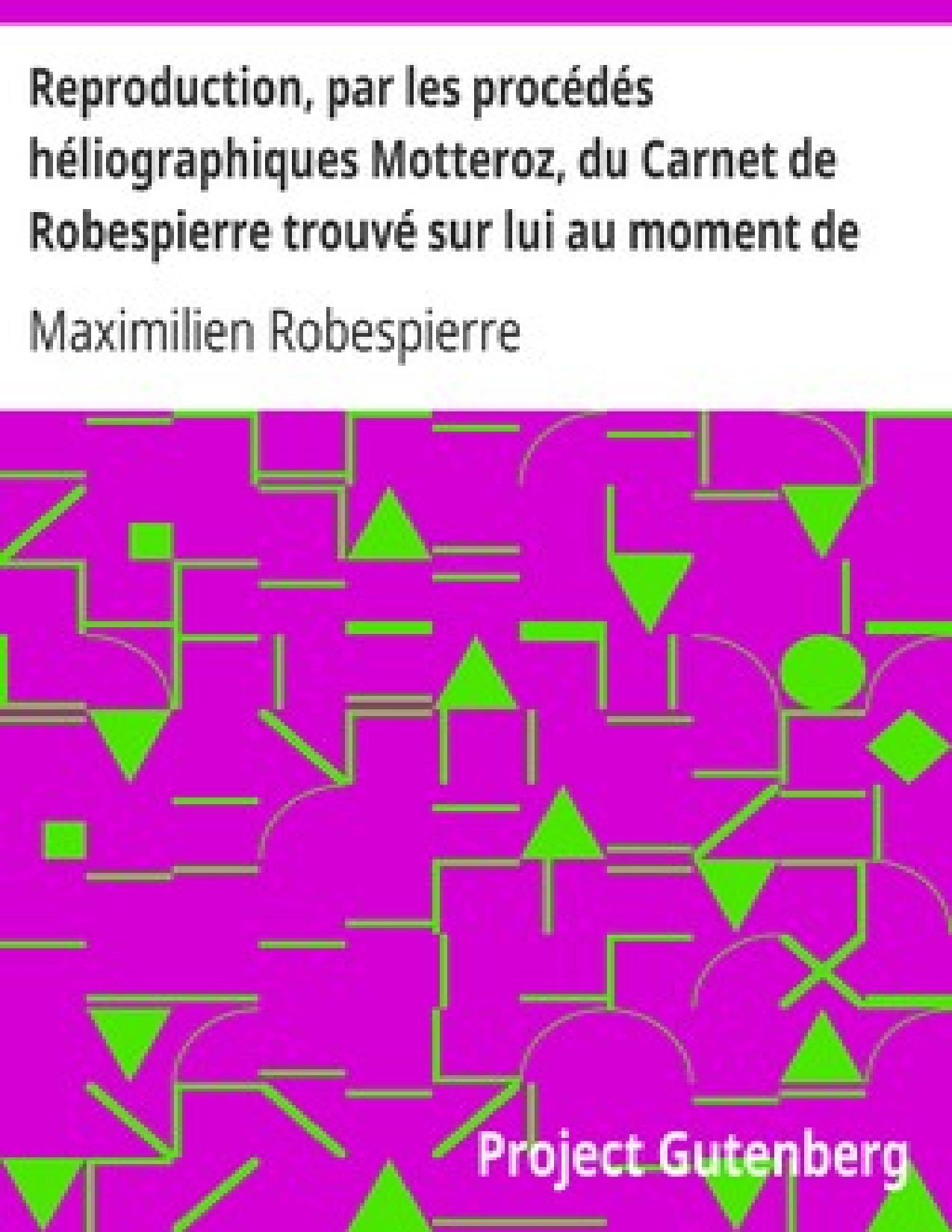 Reproduction Par Les Procedes Heliographiques Motteroz Du