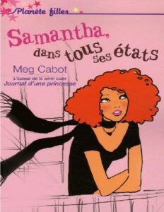 Samantha Dans tous ses états, couverture du livre