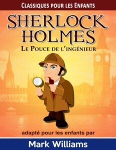 Sherlock Holmes adapté pour les enfants, couverture du livre