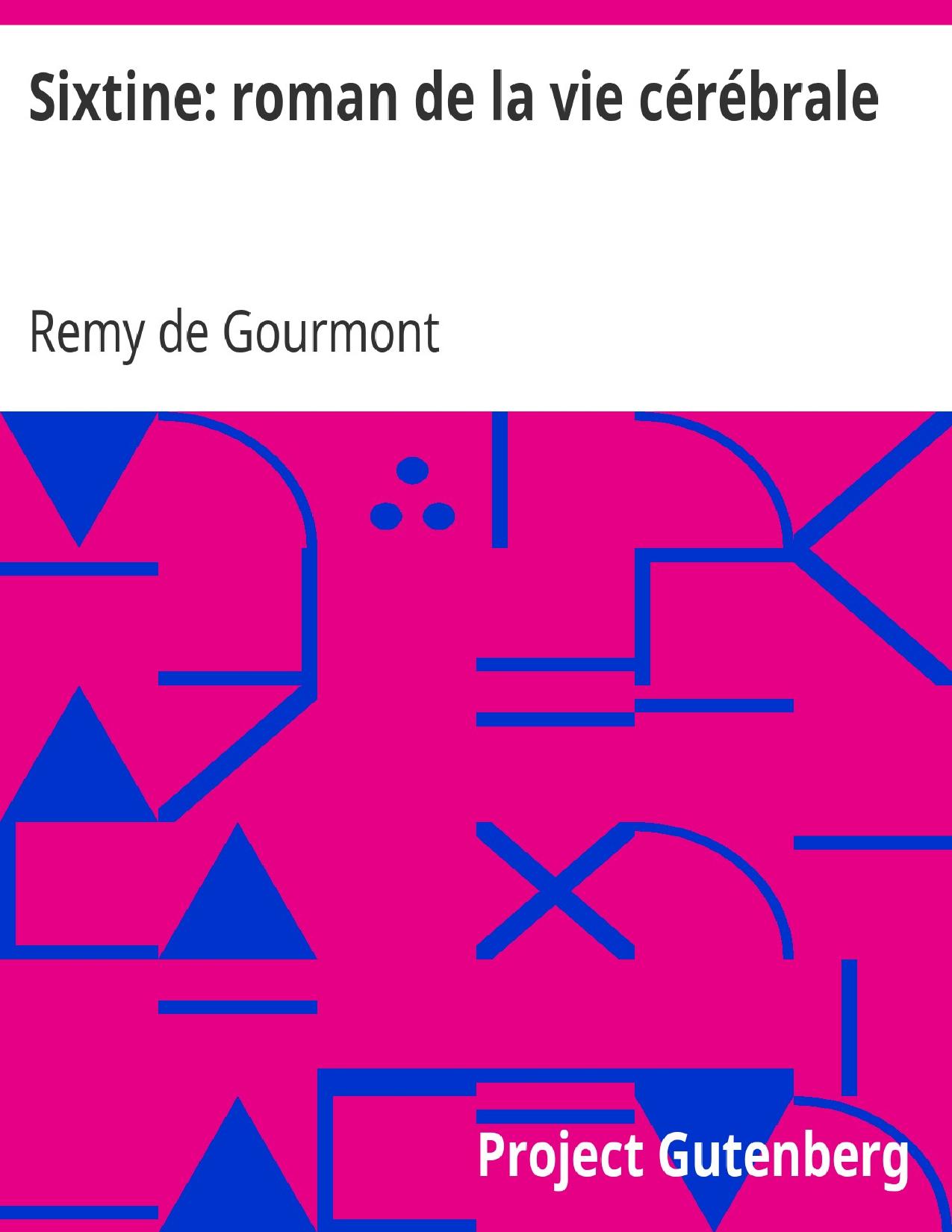 Sixtine Roman De La Vie Cerebrale
