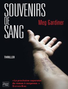 Souvenirs de sang, couverture du livre
