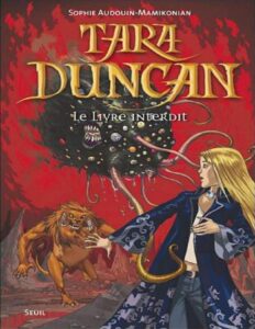 Tara Duncan Et Le Livre Interdit by Sophie Audouin-Mamikonian, book cover