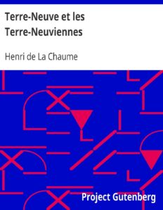 Terre Neuve Et Les Terre Neuviennes