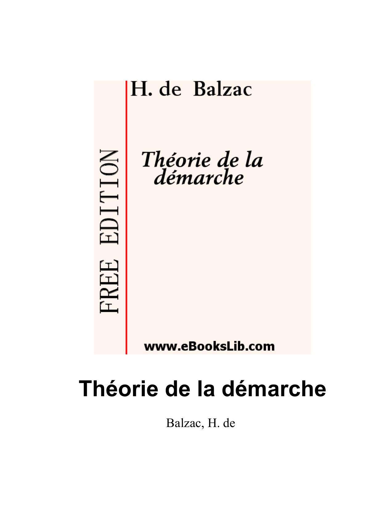 Theorie De La Demarche