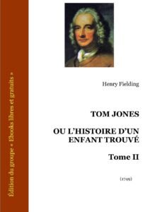 Tom Jones ou l’Histoire d’un enfant trouvé – Tome II by Henry Fielding, book cover