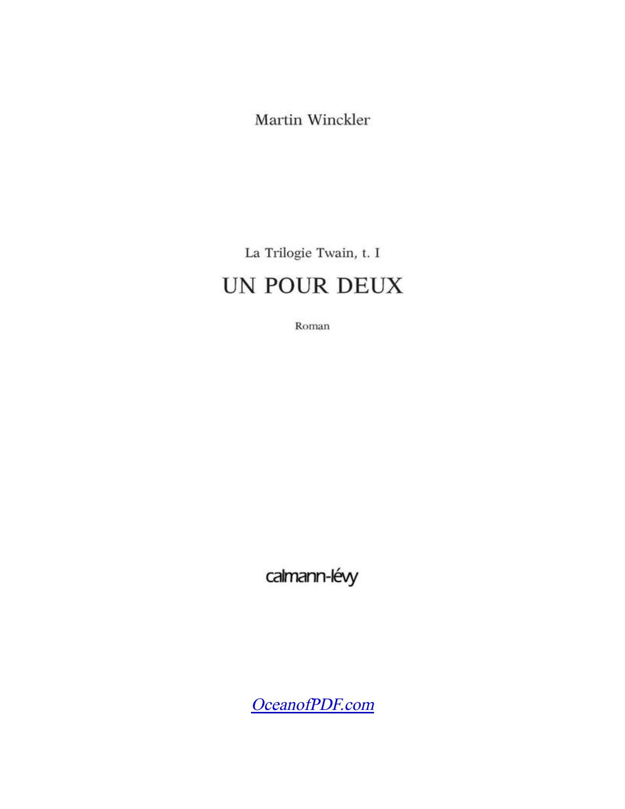 UN POUR DEUX