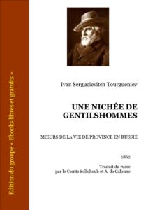 UNE NICHEE DE GENTILHOMMES