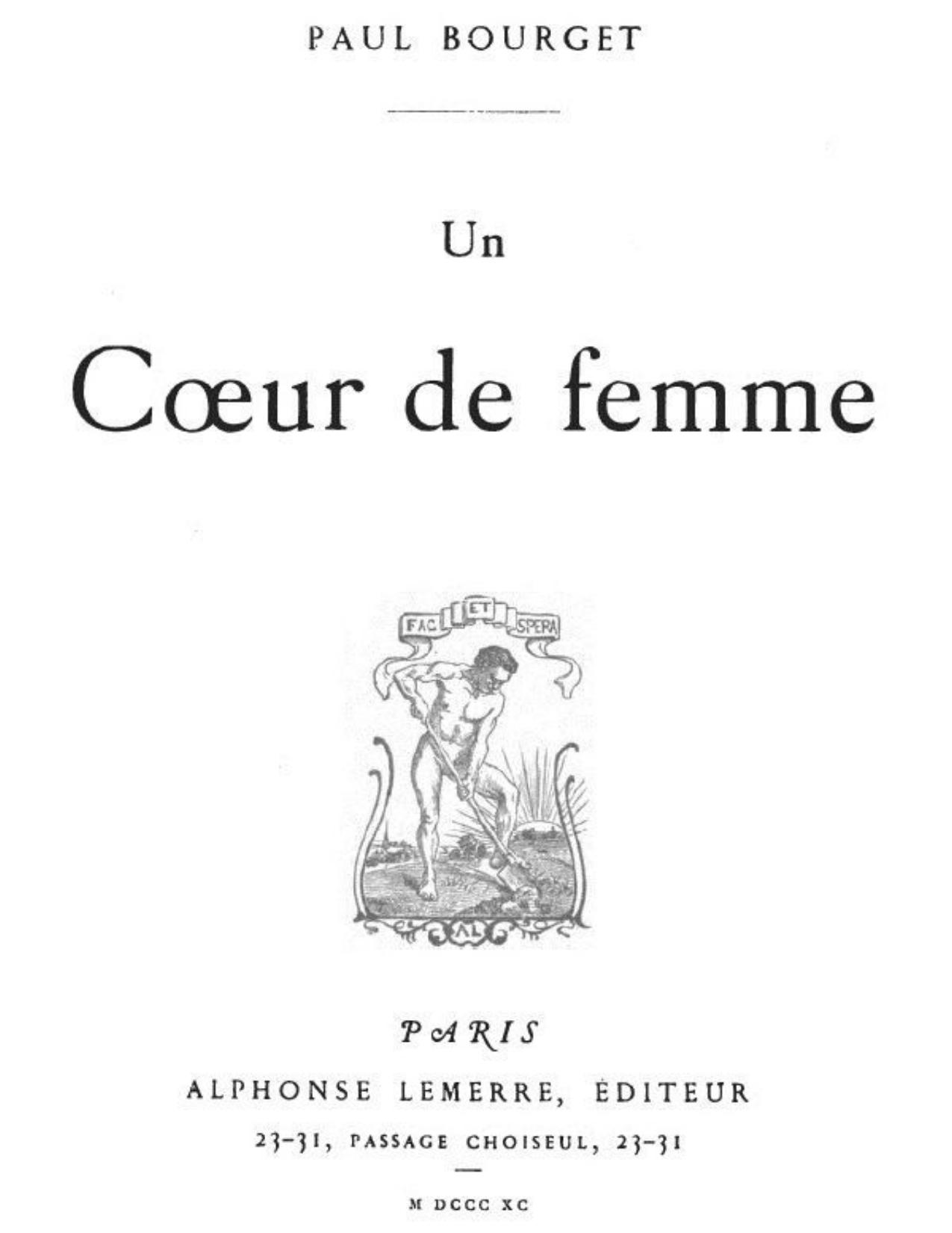 Un Coeur De Femme