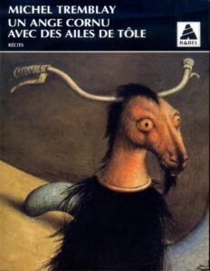 Un ange cornu avec des ailes de tôle, couverture du livre