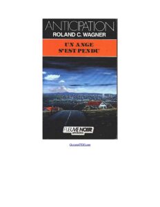 Un ange s’est pendu by Roland Charles Wagner, book cover