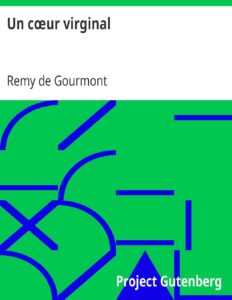 Un cœur virginal, couverture du livre