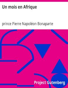 Un mois en Afrique, couverture du livre