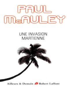 Une invasion Martienne, couverture du livre
