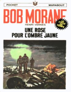 Une rose pour l’Ombre Jaune by Henri Vernes, book cover