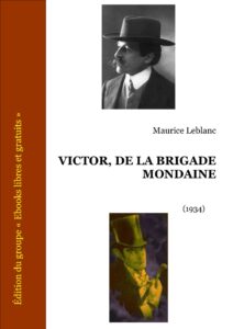 Victor, de la brigade mondaine, couverture du livre
