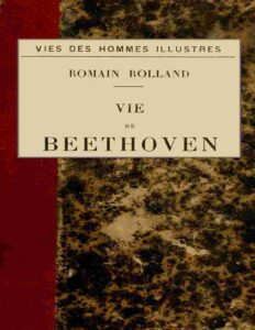 Vie de Beethoven, couverture du livre