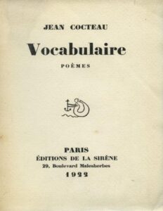Vocabulaire Poemes