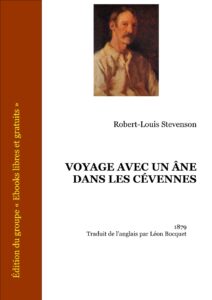 Voyage avec un âne dans les Cévennes, couverture du livre