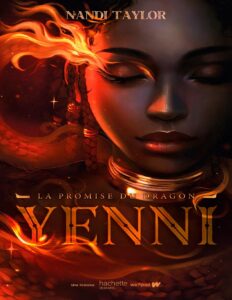 Yenni, la promise du dragon, couverture du livre