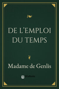 De l’emploi du temps, couverture du livre