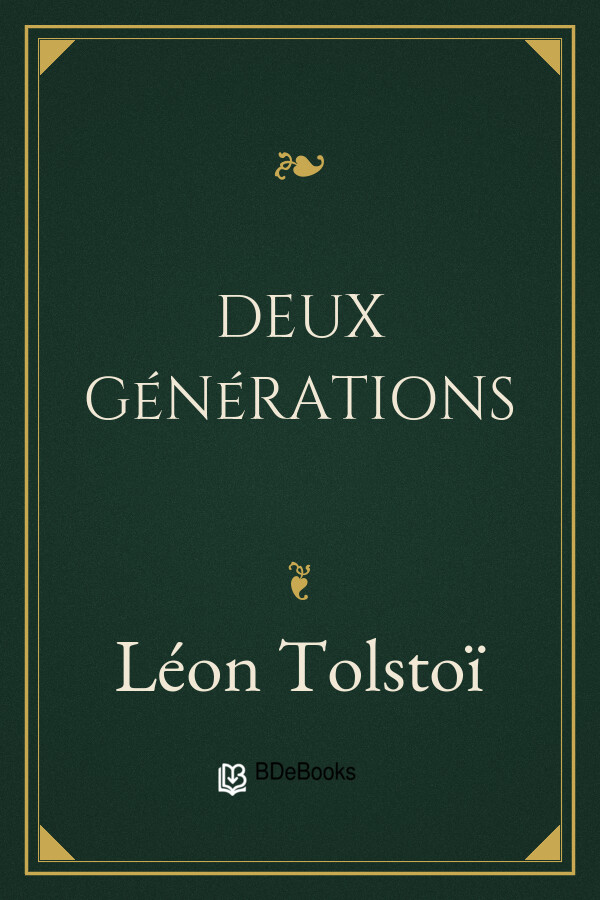 Couverture de Deux générations