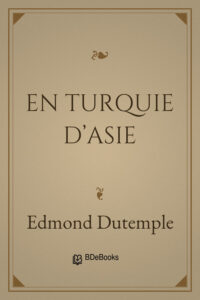 En Turquie d&rsquo;Asie, couverture du livre