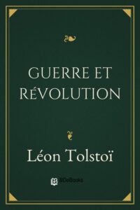 Guerre et révolution, couverture du livre